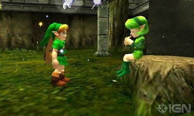 Legend of Zelda: Ocarina of Time 3DS Heart Gameplay 